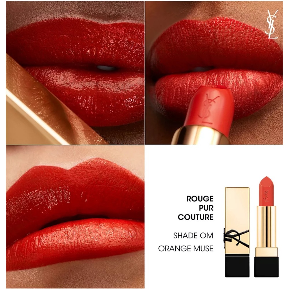 Yves Saint Laurent Bold Red Lipstick in Gold Case